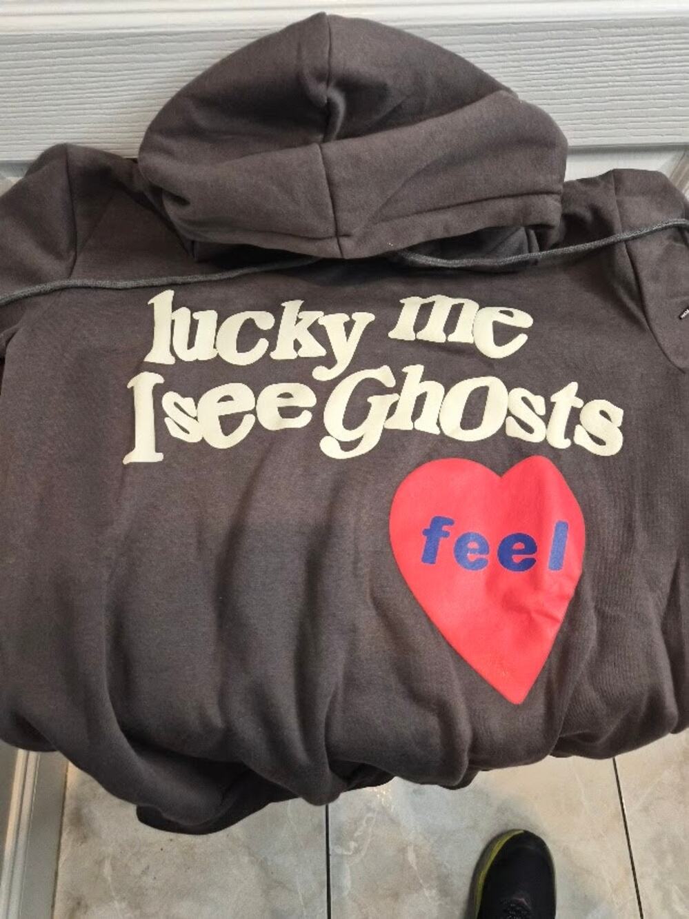 Lucky Me I see Ghosts Hoodie size small